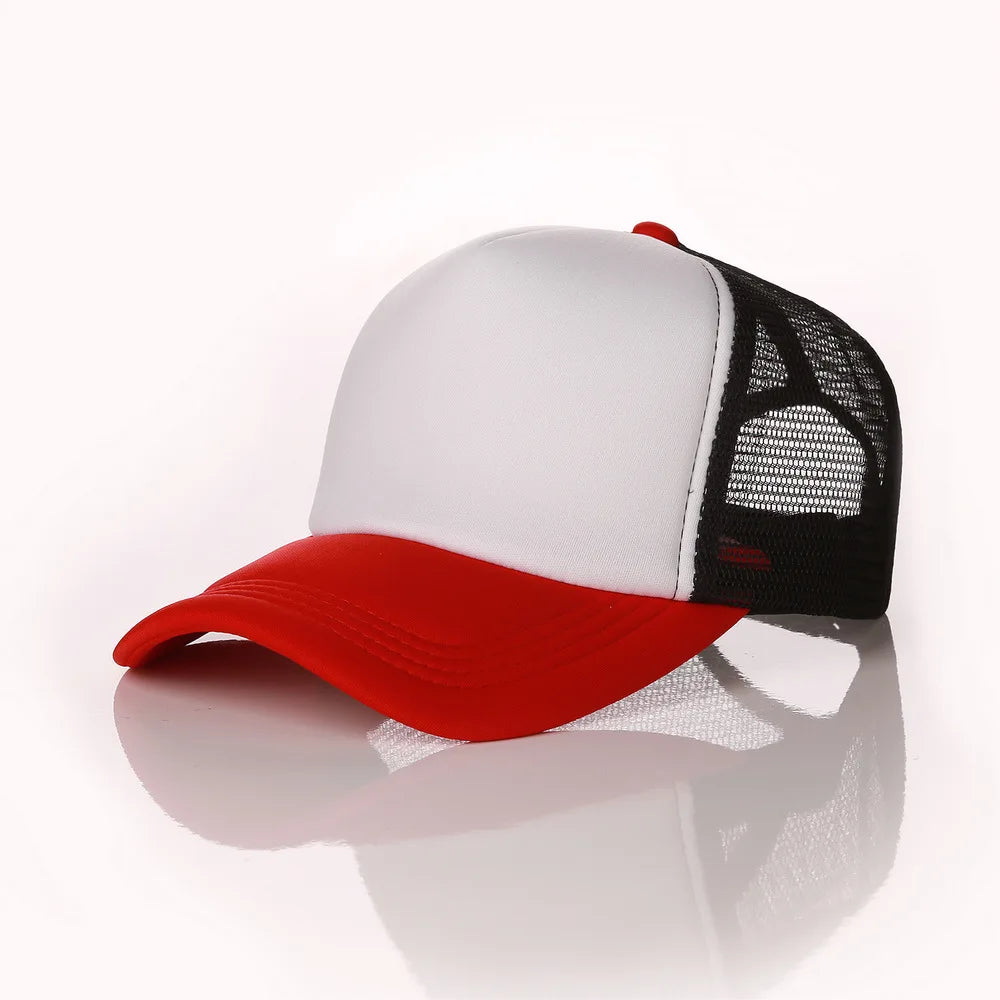 Adjustable Trucks Youth Mesh Hats Baseball Trucker Cap Dad Hat Summer Baseball Cap