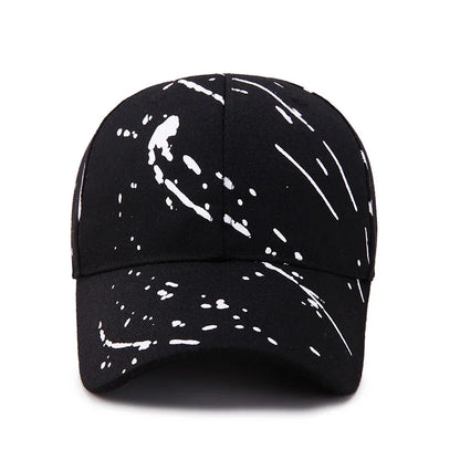 Men Women Printing Raindrops Golf Sunshade Baseball Hat Outdoor Sport