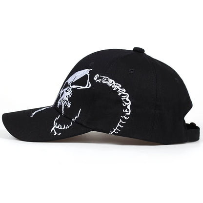 Baseball Cap Skull Embroidery Snapback Fashion Sports Hats For Men & Women