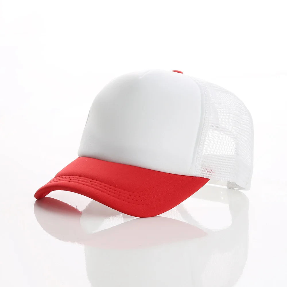 Adjustable Trucks Youth Mesh Hats Baseball Trucker Cap Dad Hat Summer Baseball Cap