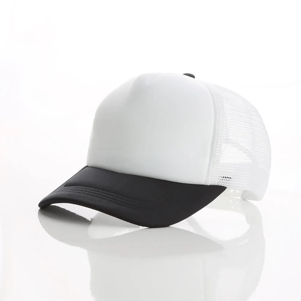 Adjustable Trucks Youth Mesh Hats Baseball Trucker Cap Dad Hat Summer Baseball Cap