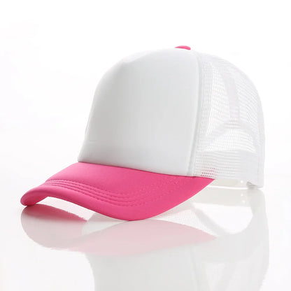 Adjustable Trucks Youth Mesh Hats Baseball Trucker Cap Dad Hat Summer Baseball Cap