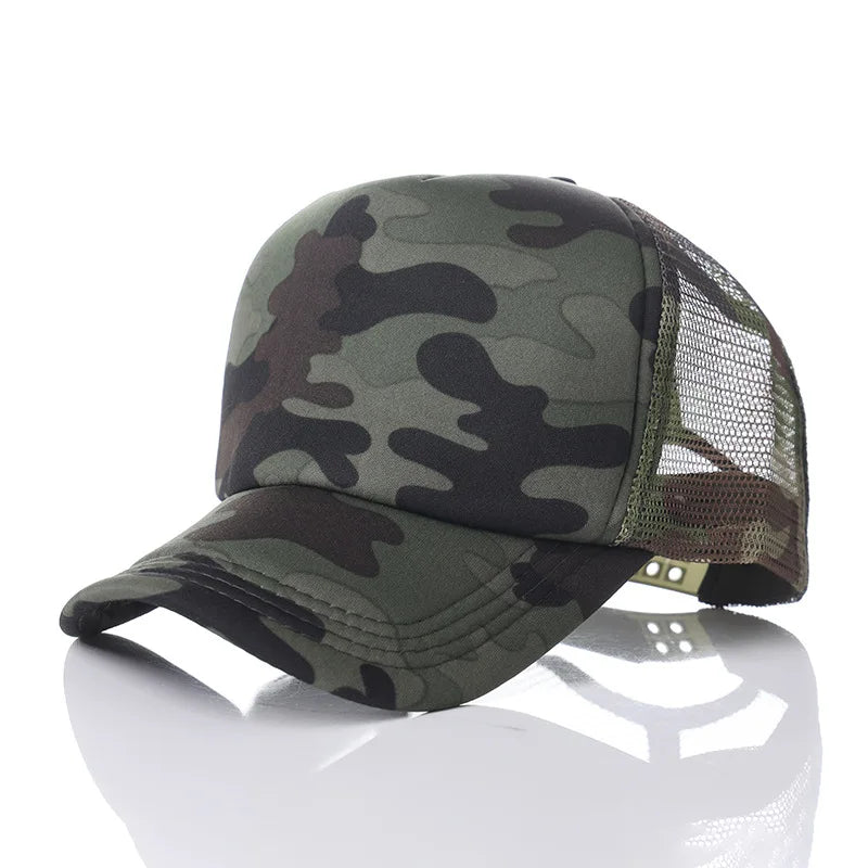 Adjustable Trucks Youth Mesh Hats Baseball Trucker Cap Dad Hat Summer Baseball Cap