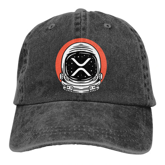 Baseball Cap Moon - To The MOON Washed Cotton