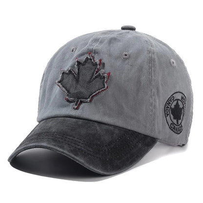 Unisex Washed Cotton Vintage Cap Canada Big