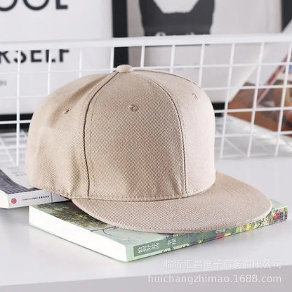 Solid Hip Hop Cap For Men Snapback Hat