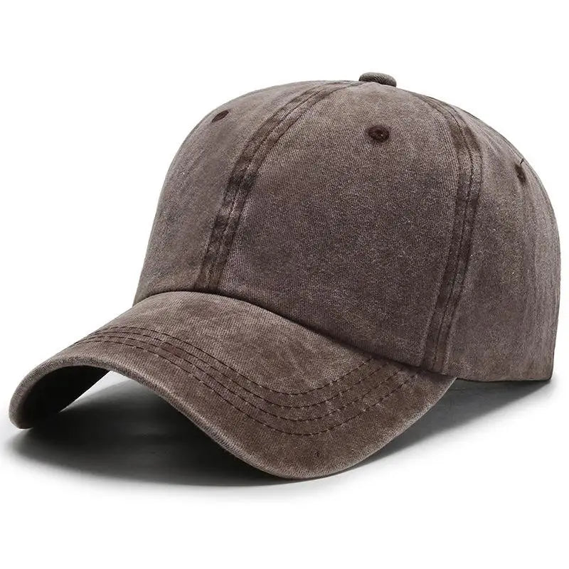 Cotton Washed Cloth Baseball Cap Men Women