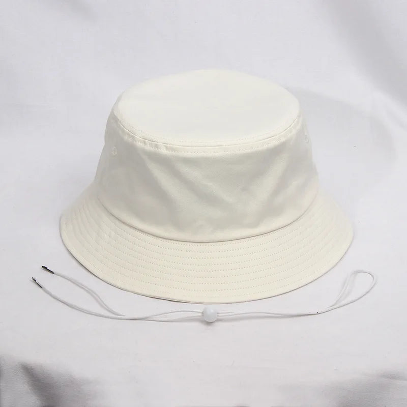 Pure Cotton Sun Hat Large Size Boonie Cap Women Big Size Bucket Hat Men