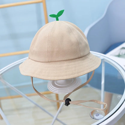 Solid Color Bucket Hat For Children Boys And Girls