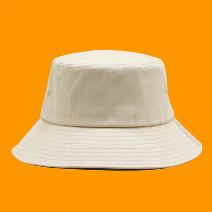 Bucket Hat for Ladies Beach Cotton Plain Panama Hats