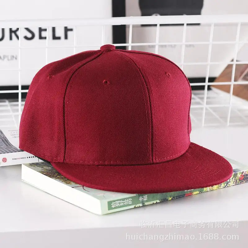 Solid Hip Hop Cap For Men Snapback Hat