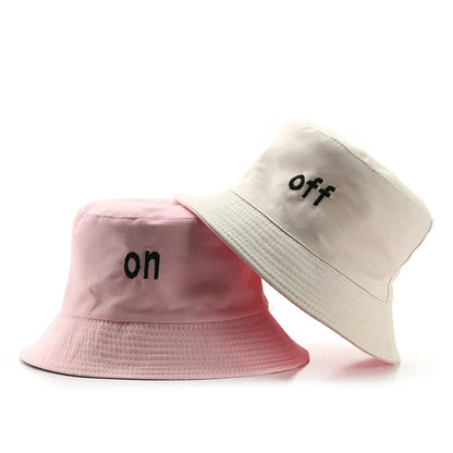 Hip Hop Panama Cap Cotton Double-sided Windproof Fisherman Hat Bob Homme