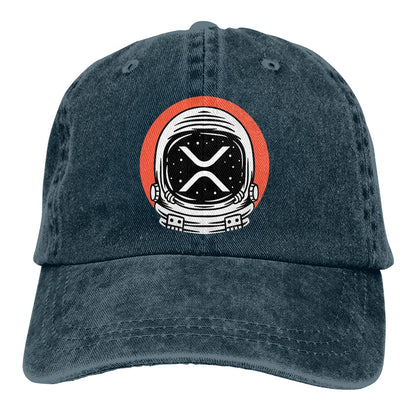Baseball Cap Moon - To The MOON Washed Cotton