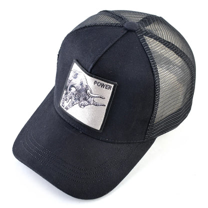 K Baseball Caps Men Snapback Hip Hop Baseball Cap With Embroidery Bull Patch Four