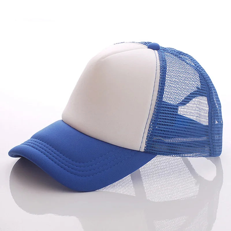 Adjustable Trucks Youth Mesh Hats Baseball Trucker Cap Dad Hat Summer Baseball Cap