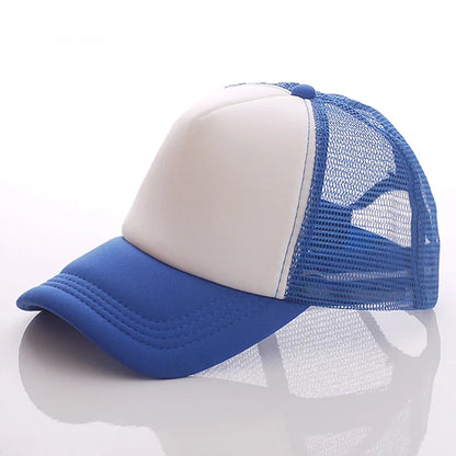 Adjustable Trucks Youth Mesh Hats Baseball Trucker Cap Dad Hat Summer Baseball Cap