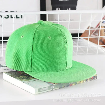 Solid Hip Hop Cap For Men Snapback Hat