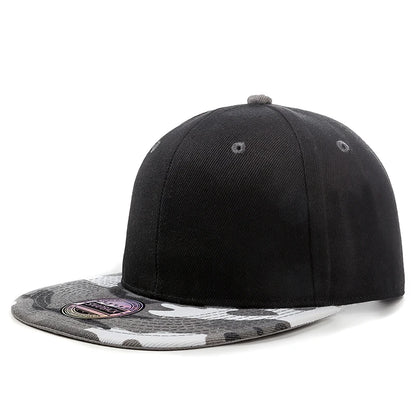 Unisex Cap Plain Snapback Hat High Quality Adult Hip Hop
