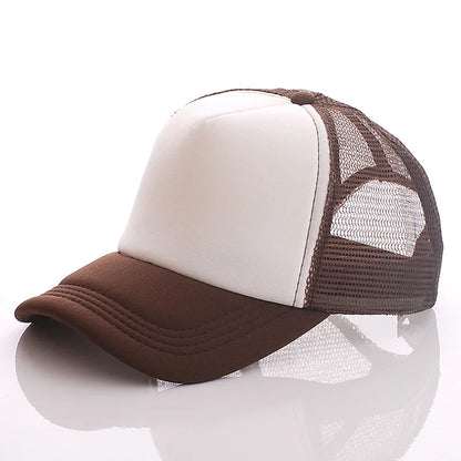 Adjustable Trucks Youth Mesh Hats Baseball Trucker Cap Dad Hat Summer Baseball Cap