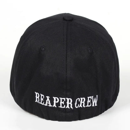 Brand Black Hats Sons Of Anarchy For Reaper Crew Fitted Baseball Cap