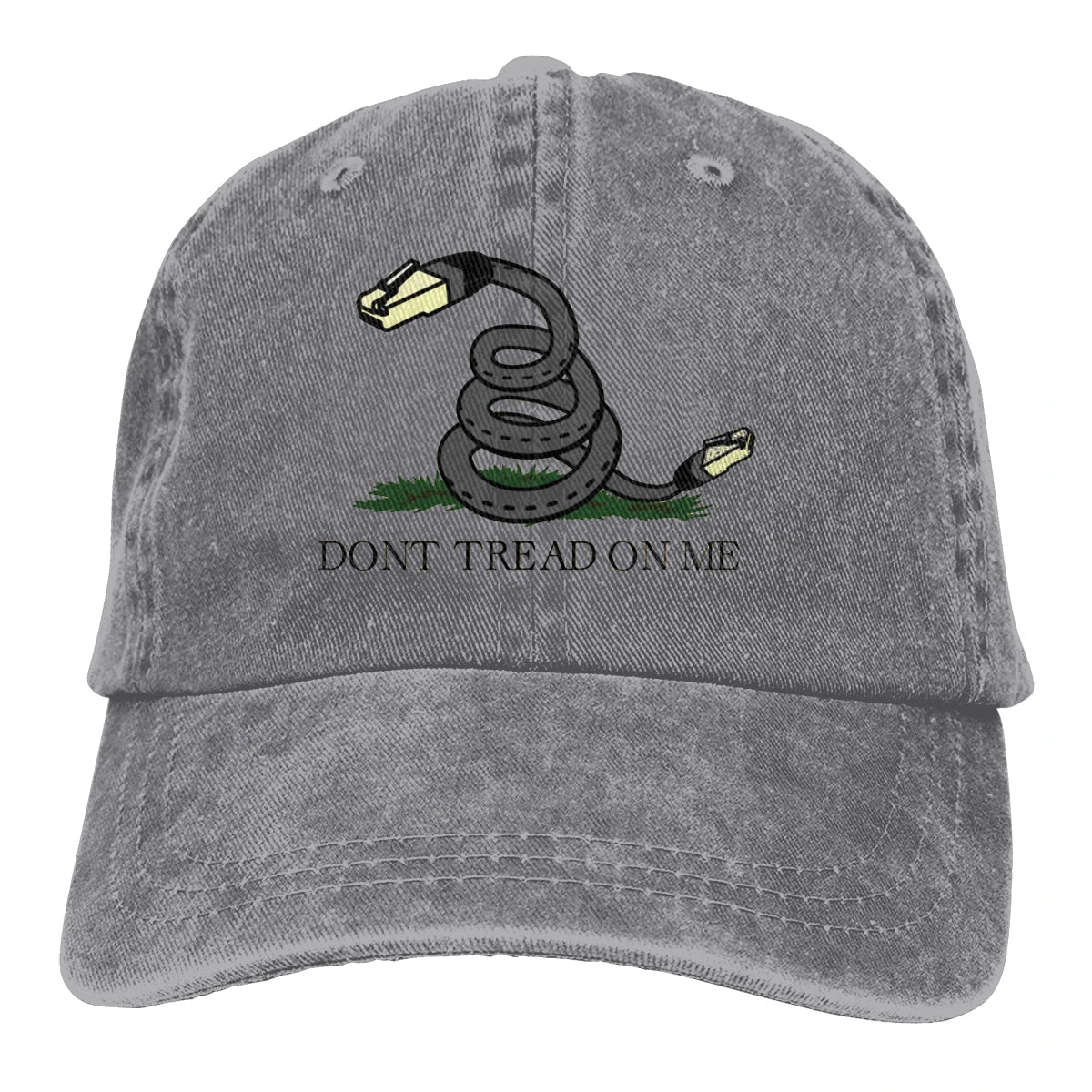 Net Neutrality Don't Tread On Me Baseball Cap