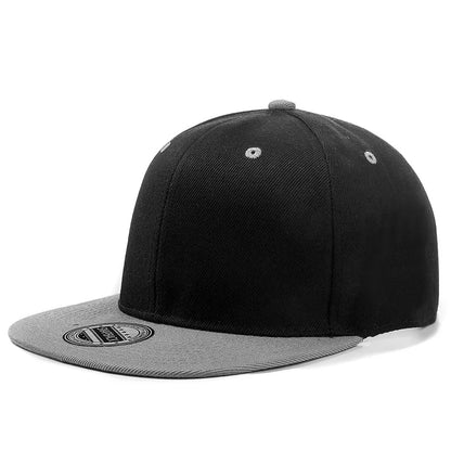 Unisex Cap Plain Snapback Hat High Quality Adult Hip Hop
