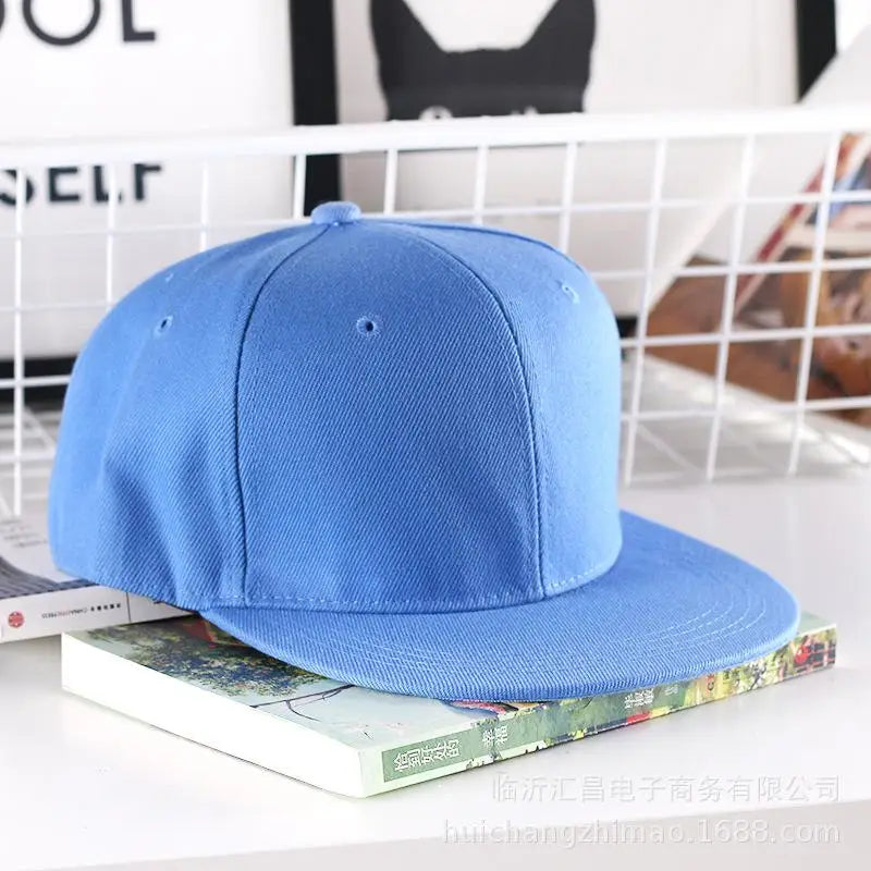Solid Hip Hop Cap For Men Snapback Hat