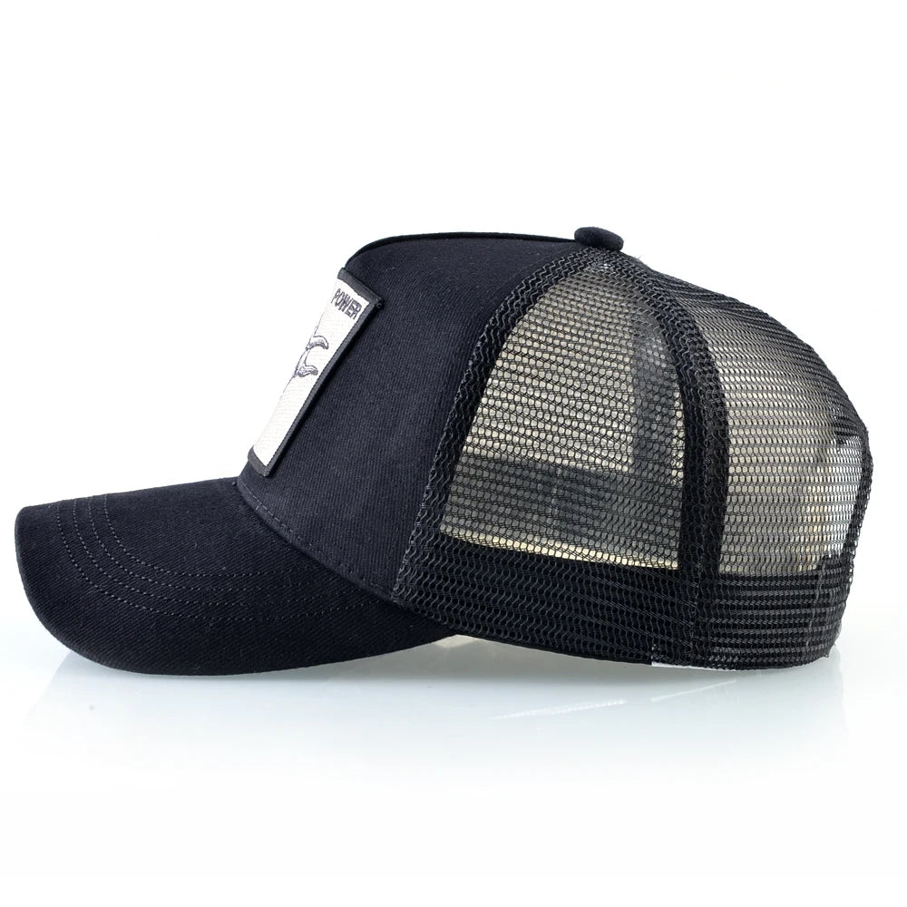 K Baseball Caps Men Snapback Hip Hop Baseball Cap With Embroidery Bull Patch Four