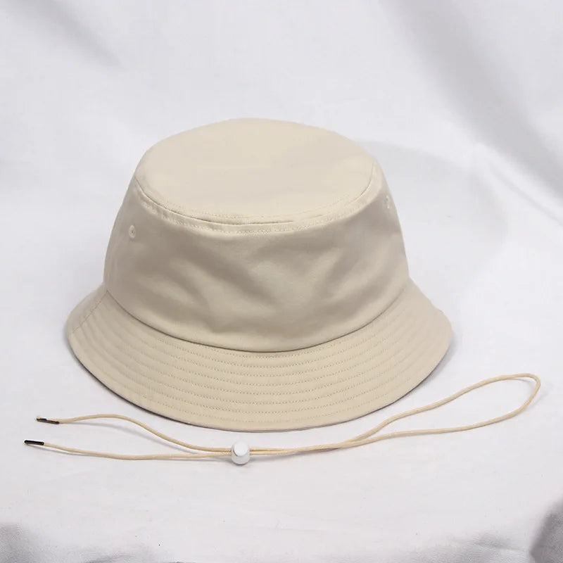 Pure Cotton Sun Hat Large Size Boonie Cap Women Big Size Bucket Hat Men