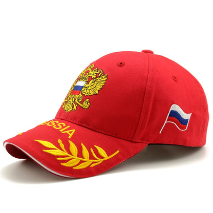 Fashion Men's Russia Flag  Baseball Cap