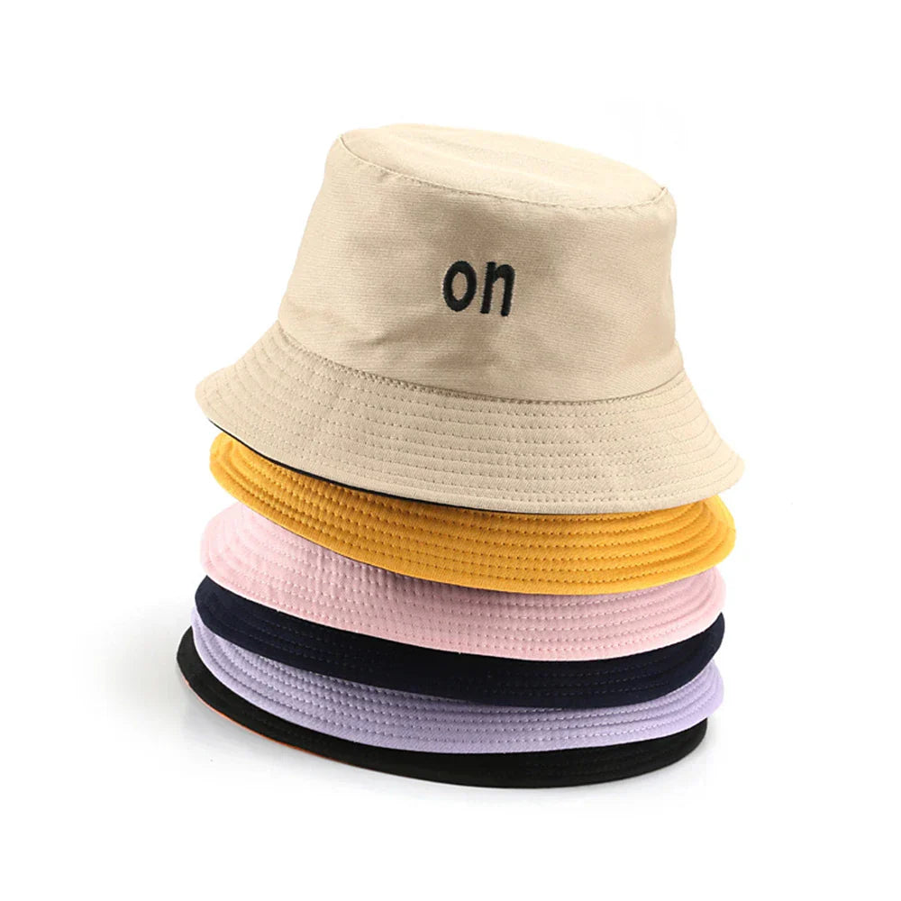 Hip Hop Panama Cap Cotton Double-sided Windproof Fisherman Hat Bob Homme