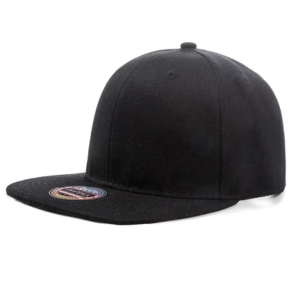 Unisex Cap Plain Snapback Hat High Quality Adult Hip Hop