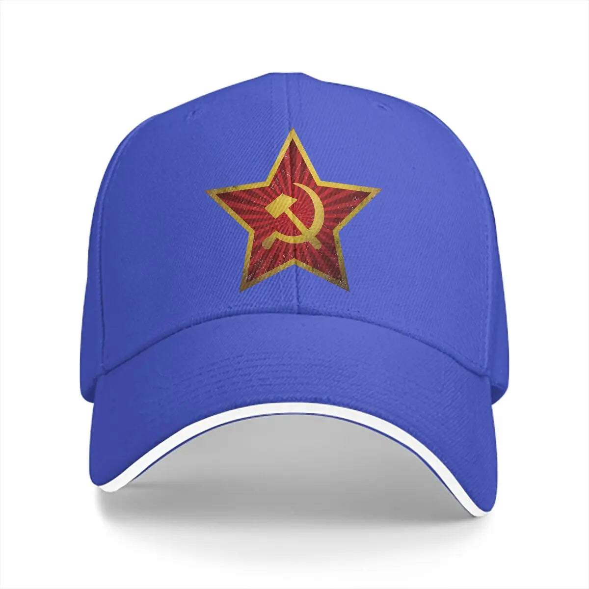 Soviet Red Star Insignia Baseball Cap Russian USSR CCCP