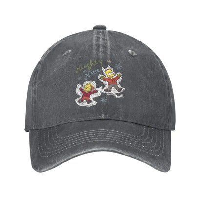 The S-simpson Bart and Lisa Christmas Summer Hip Hop Hats Baseball Caps