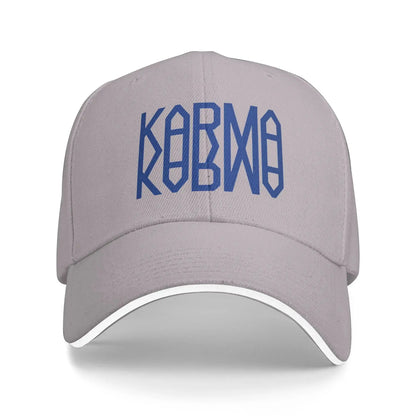 Kpop 2025 Casual Baseball Cap KARMA Outdoor Sports Trucker Hat Men Women Y2k Funny Baseball Caps