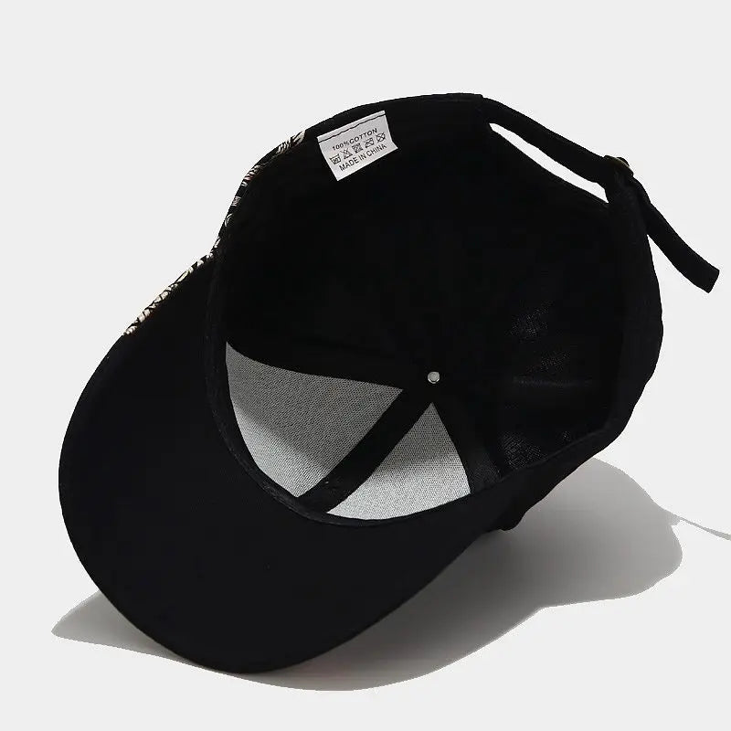 Printing Chinese Dragon Men's Baseball Caps