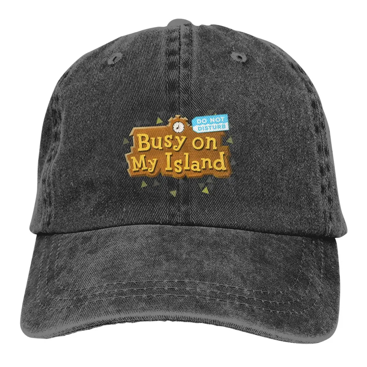 Animal Crossing Pocket Camp Busy On My Island Baseball Caps
