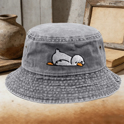 Adorable Duck Pattern Fisherman's Cap Bucket Hat
