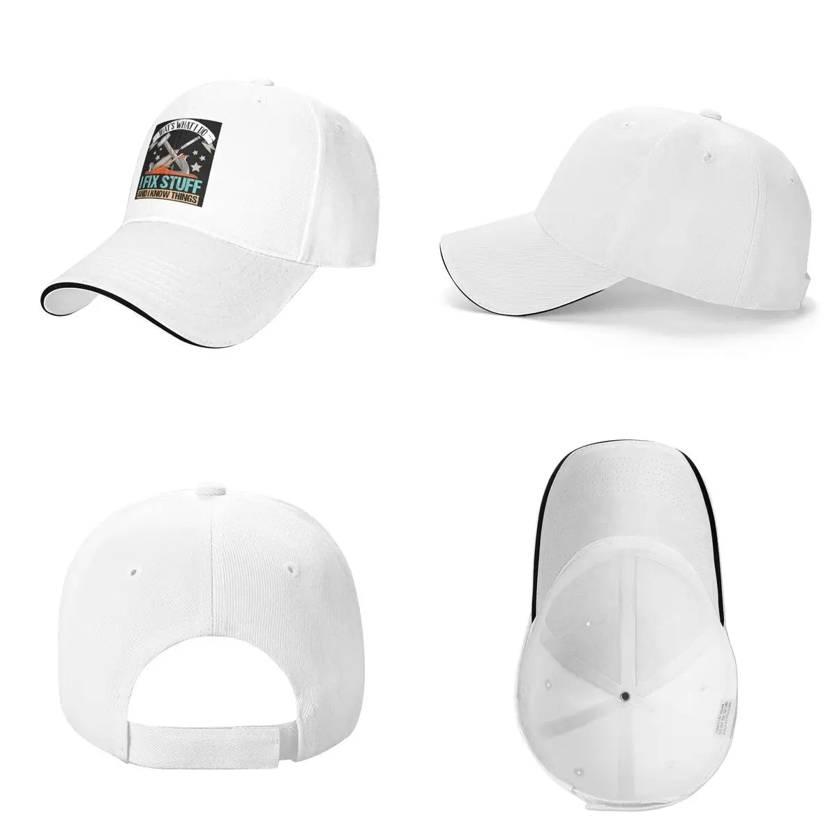 That's What I Do I Fix Stuff And I Know Things Cap Fashion Casual Baseball Caps