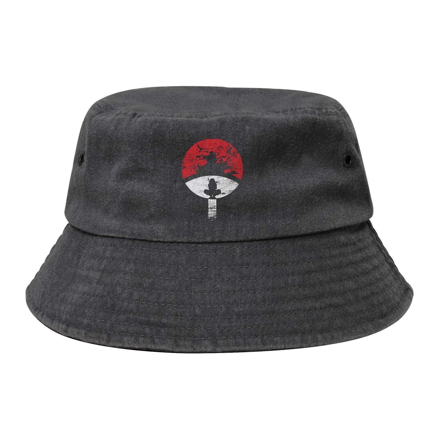 Summer Beach Hatwear Naruto Washed Denim Bucket Hats