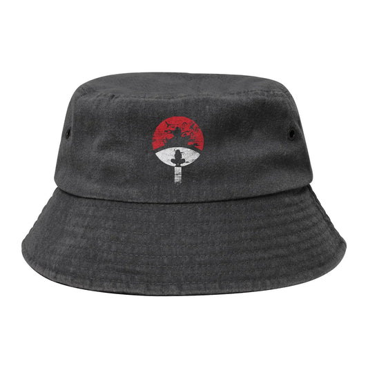 Summer Beach Hatwear Naruto Washed Denim Bucket Hats