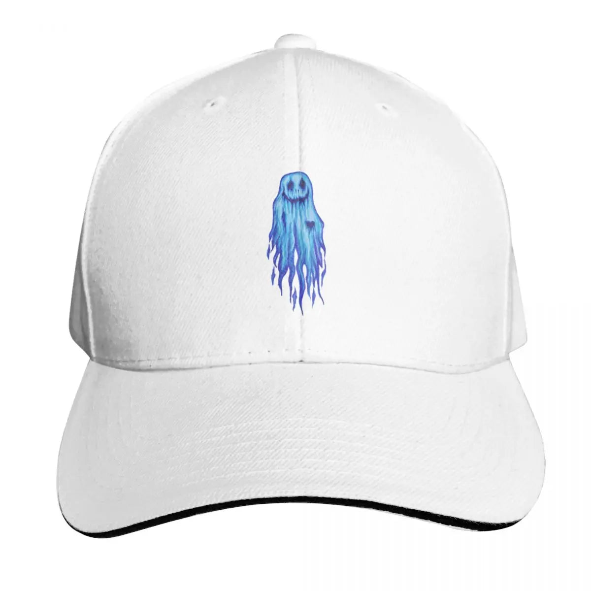 The Happy Blue Ghost Baseball Cap