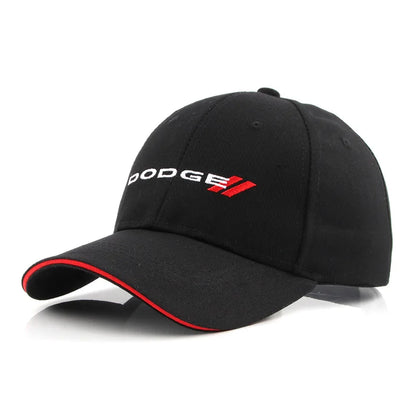 Creative Car Baseball Cap Cotton Embroidered Snapback Suitable For Dodge Logo