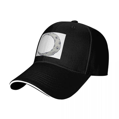 Grey Moon Baseball Cap