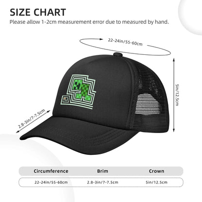 Aw Man Creepers Trucker Hat Mesh Baseball Cap