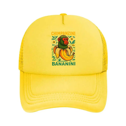 Fun Monkey Banana s 2026 Mesh Baseball Cap