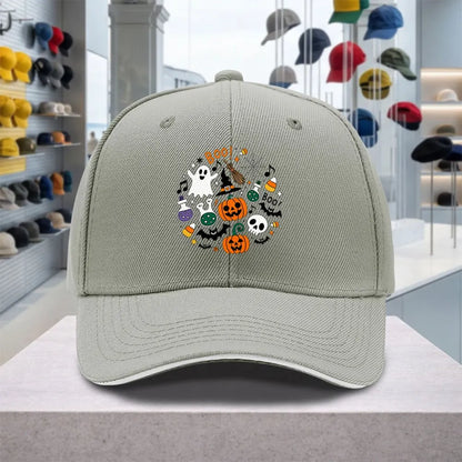 Halloween Cute Adjustable Sandwich Cap Baseball Hat