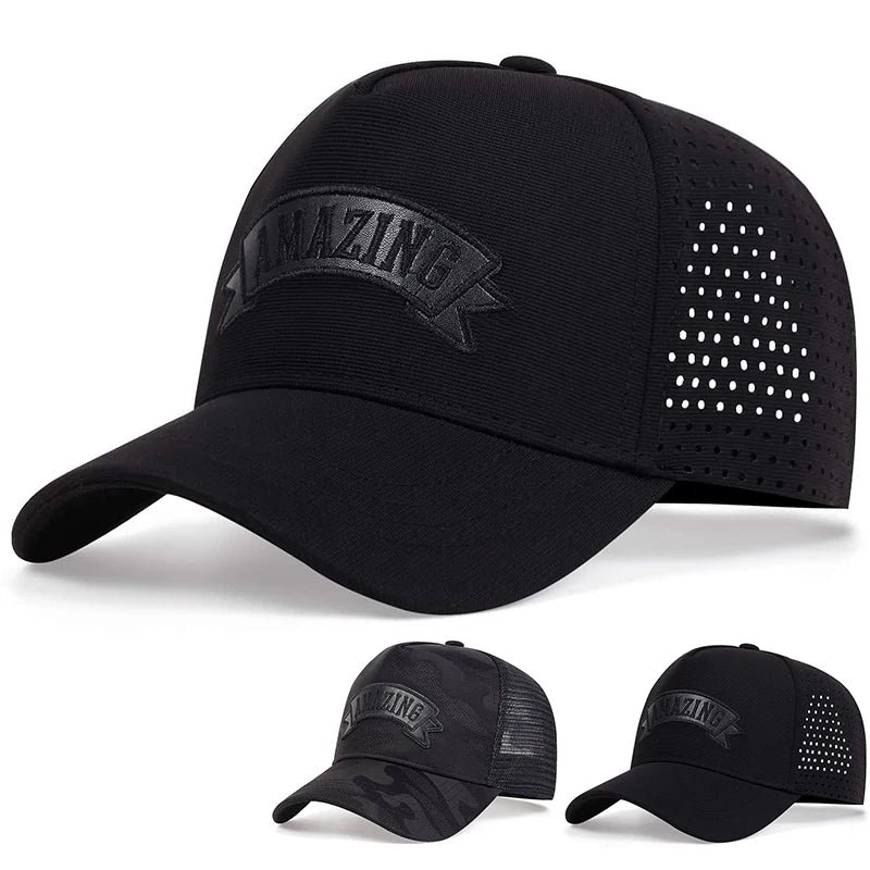 Unisex AMAZING Letter Embroidery Baseball Caps