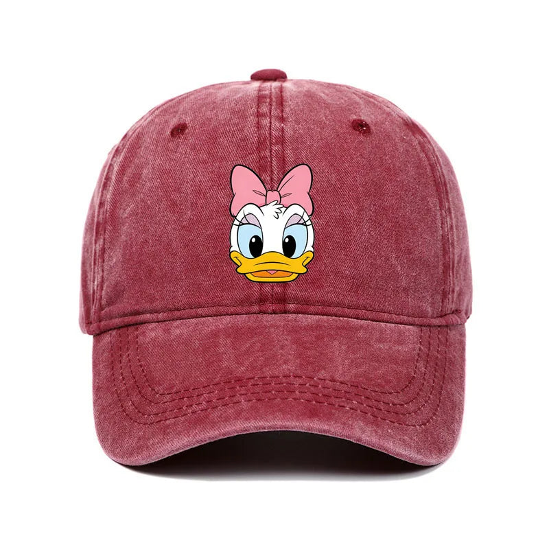 Mickey Minnie Print Baseball Cap For Men Women