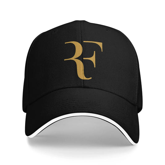 RF Roger Federer Trucker Hat Spring Golf Cap Unisex Baseball Cap